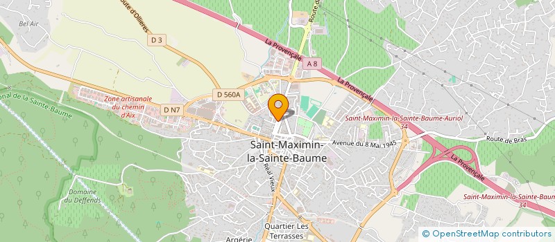 localisation de l'entreprise MARKET HALAL à SAINT-MAXIMIN-LA-SAINTE-BAUME