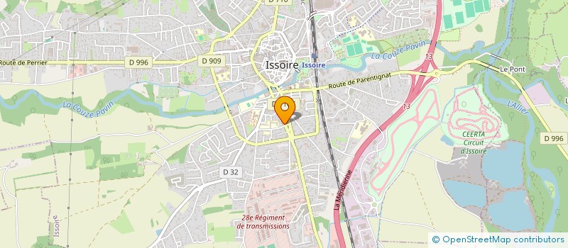 localisation de l'entreprise MARKET INTELLIGENCE TECHNOLOGIES  ISSOIRE