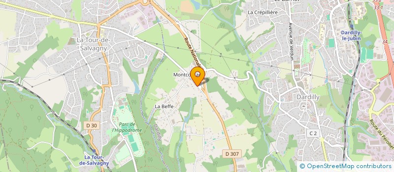 localisation de l'entreprise MARKET MAKER TEAM LEADER  DARDILLY