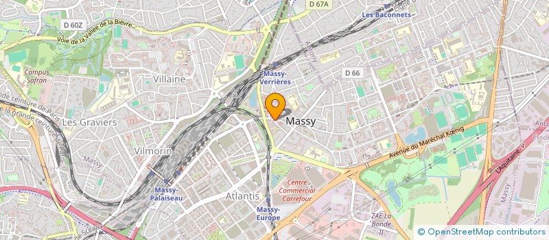 localisation de l'entreprise MARKET NATIONALE à MASSY