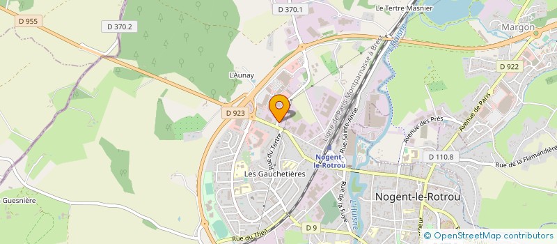 localisation de l'entreprise MARKET PRO CENTER à NOGENT-LE-ROTROU