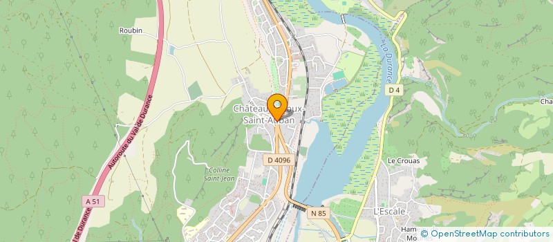 localisation de l'entreprise MARKET PROVENCE  CHATEAU-ARNOUX-SAINT-AUBAN