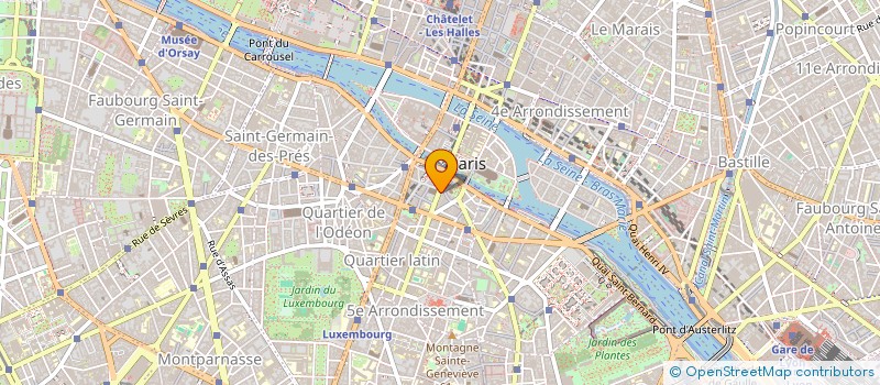 localisation de l'entreprise MARKET SAINT MICHEL  PARIS