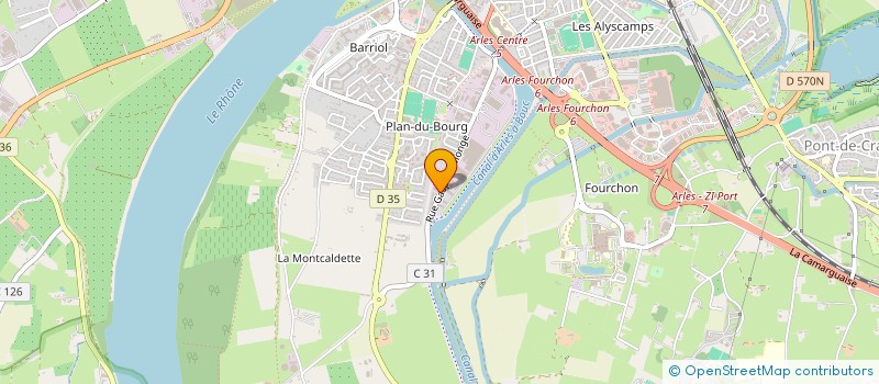 localisation de l'entreprise MARKET VAN GOGH  ARLES