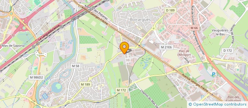 localisation de l'entreprise MARKET VIANDE à LATTES