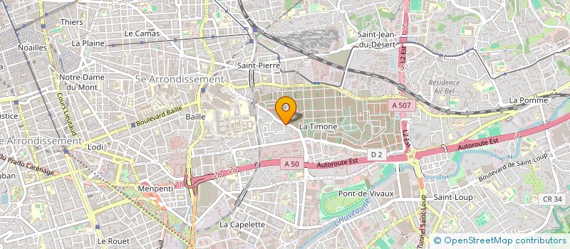 localisation de l'entreprise MARKETIFAR à MARSEILLE