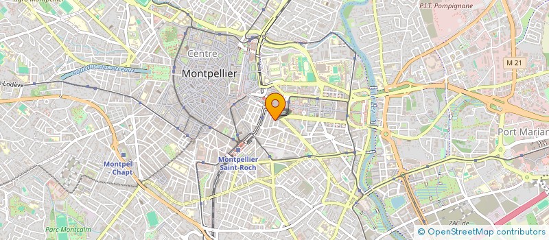 localisation de l'entreprise MARKETING COMMERCIAL COMMUNICATION à MONTPELLIER