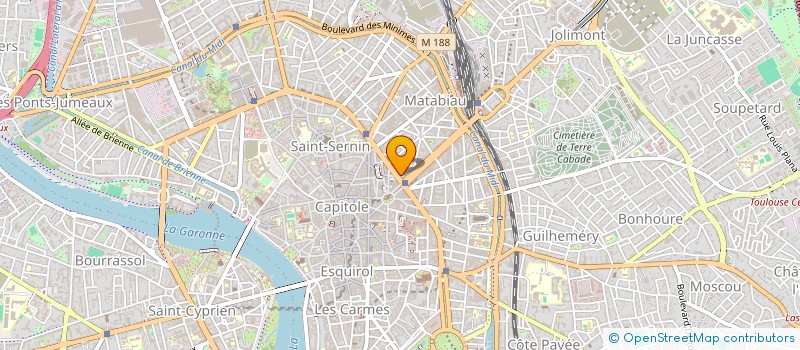 localisation de l'entreprise MARKETING DIFFUSION à TOULOUSE