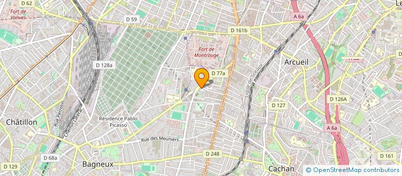 localisation de l'entreprise MARKETING DIRECT à BAGNEUX