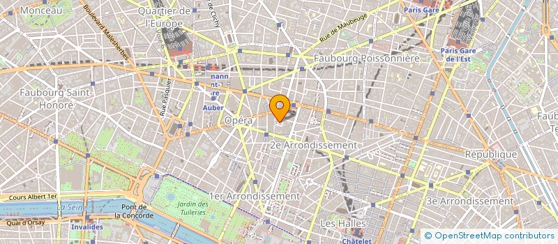 localisation de l'entreprise MARKETING ET COMMERCIAL CONCEPT LOISIRS à PARIS
