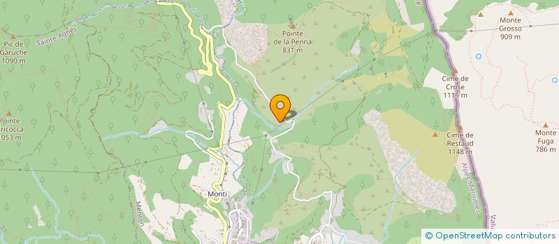 localisation de l'entreprise MARKETING ET RECHERCHE EN GESTION  CASTELLAR