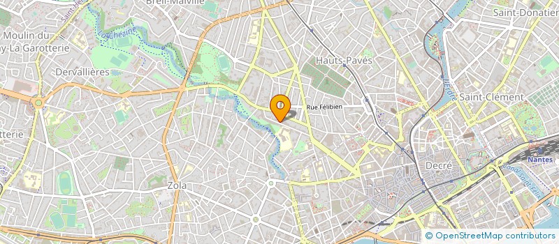 localisation de l'entreprise MARKETING ET VENTE DIRECTE à NANTES