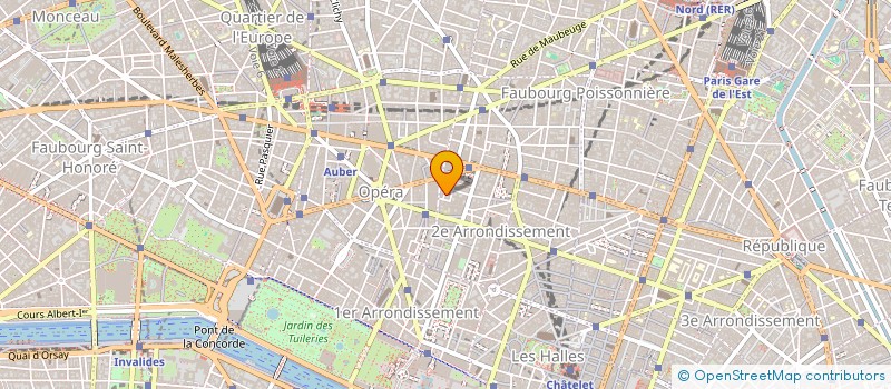 localisation de l'entreprise MARKETING EVASION à PARIS