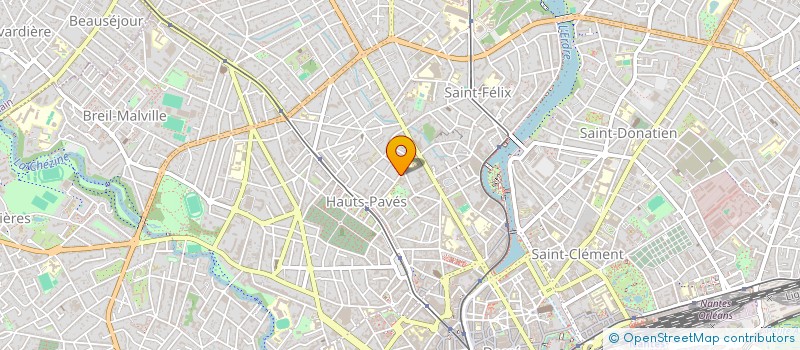 localisation de l'entreprise MARKETING INGENIERIE à NANTES
