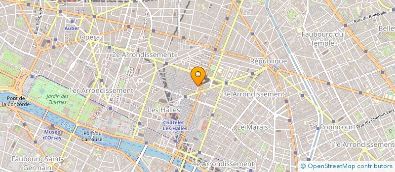 localisation de l'entreprise MARKETING OFFICE à PARIS