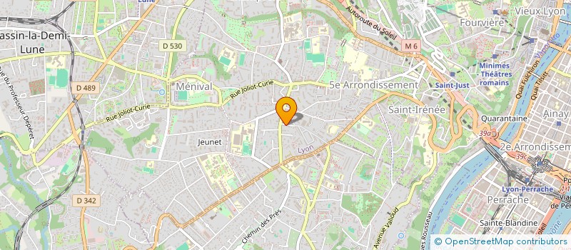 localisation de l'entreprise MARKETING PARTNERS à LYON