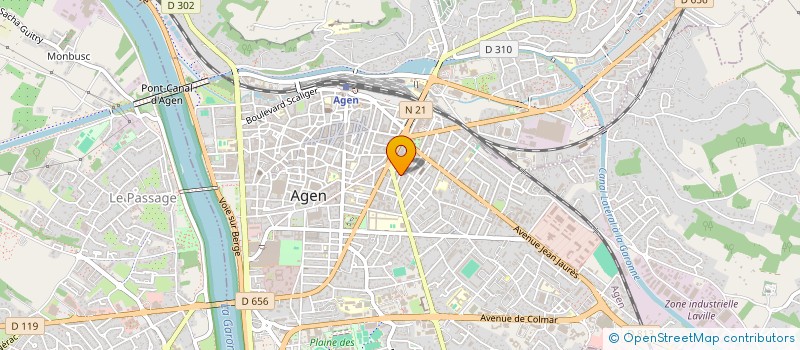 localisation de l'entreprise MARKETING SERVICE EXPORT à AGEN
