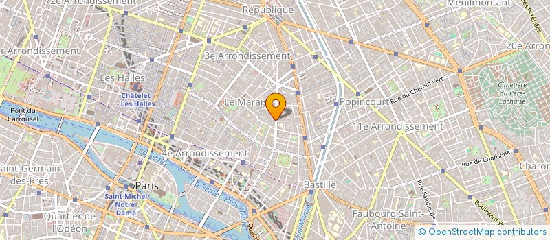 localisation de l'entreprise MARKETING SERVICES INVESTISSEMENTS  PARIS