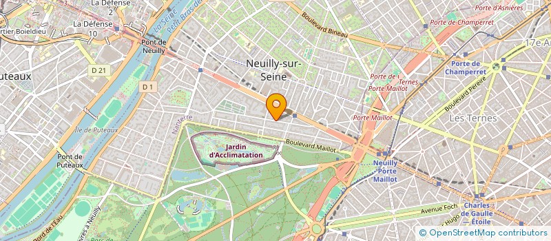 localisation de l'entreprise MARKETING SUCCESS à NEUILLY-SUR-SEINE