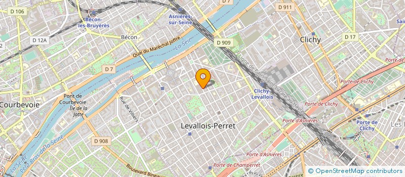 localisation de l'entreprise MARKETINGSCAN à LEVALLOIS-PERRET