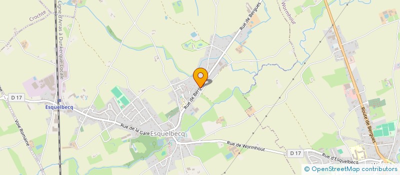 localisation de l'entreprise MARKETINGSERVICESONLINE  ESQUELBECQ