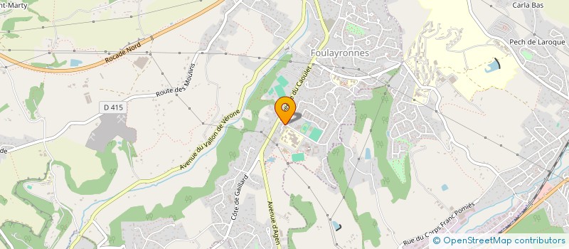 localisation de l'entreprise MARKETIZ ACADEMY à FOULAYRONNES