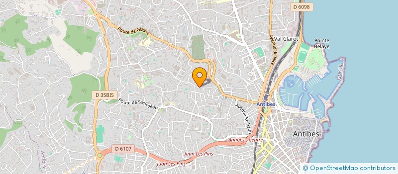localisation de l'entreprise MARKETKOM à ANTIBES
