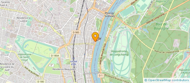 localisation de l'entreprise MARKETLOG à SURESNES