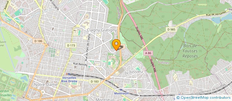 localisation de l'entreprise MARKETOMIA  VERSAILLES