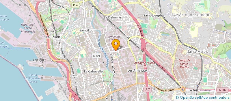 localisation de l'entreprise MARKETPLACE à MARSEILLE