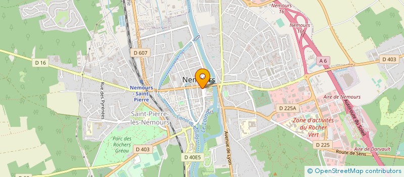 localisation de l'entreprise MARKEZE  NEMOURS