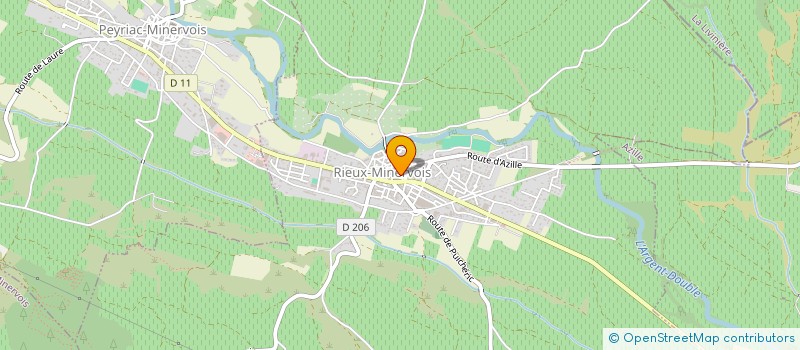 localisation de l'entreprise MARKHAM ET DONEGAN à CAUNES-MINERVOIS