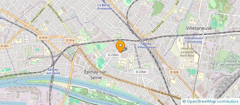 localisation de l'entreprise MARKHOR GROUPE à EPINAY-SUR-SEINE