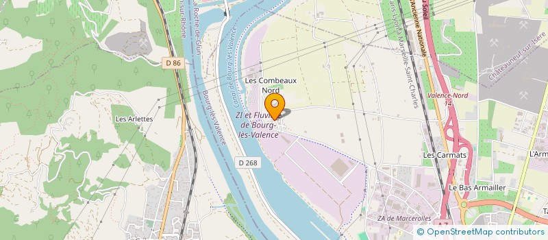 localisation de l'entreprise MARKIMMO  BOURG LES VALENCE