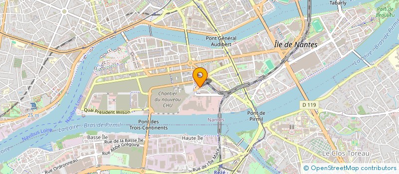 localisation de l'entreprise MARKIN à NANTES