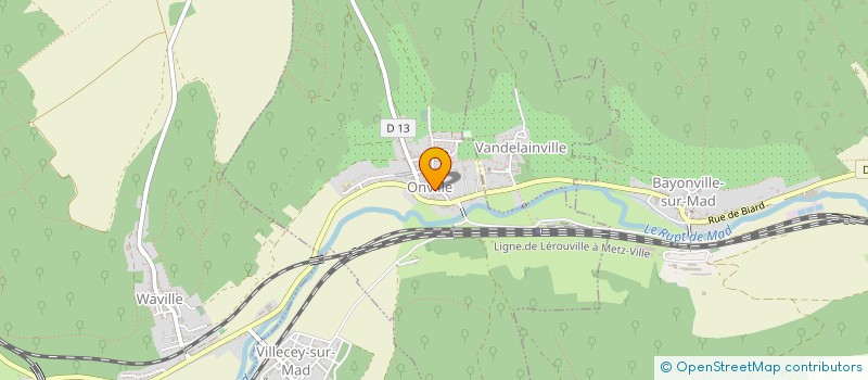 localisation de l'entreprise MARKINETIQ  VANDELAINVILLE