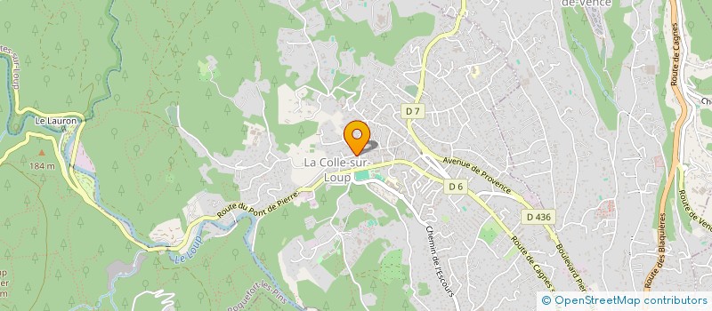 localisation de l'entreprise MARKISA  LA COLLE-SUR-LOUP
