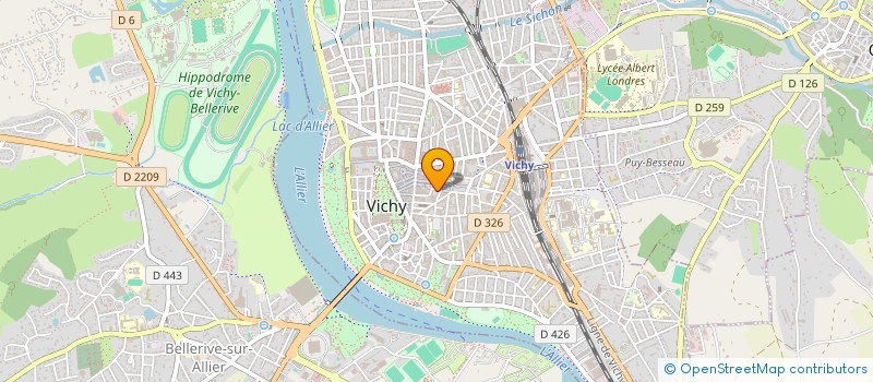 localisation de l'entreprise MARKISE à VICHY