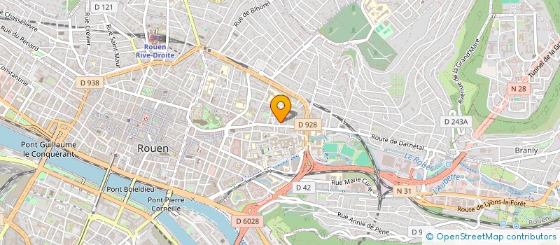 localisation de l'entreprise MARKIT à ROUEN