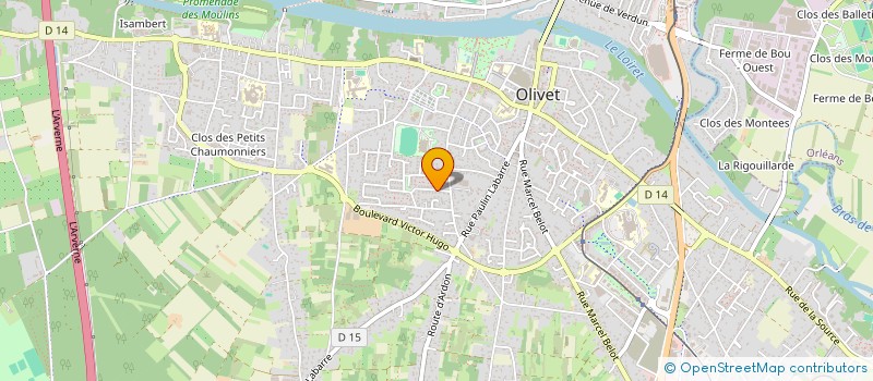 localisation de l'entreprise MARKITAL à OLIVET