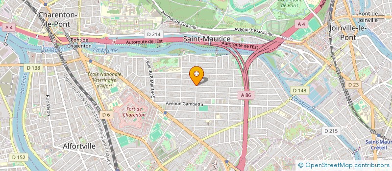 localisation de l'entreprise MARKITECH CONSULTING à MAISONS-ALFORT