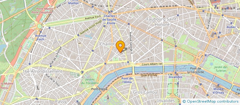 localisation de l'entreprise MARKM. LASER à PARIS