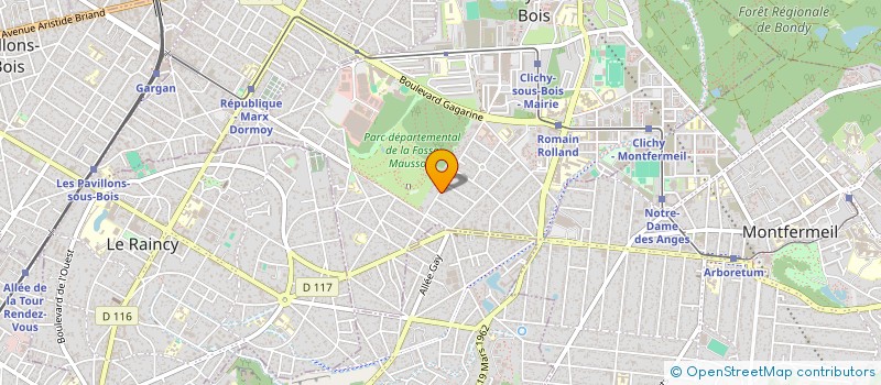 localisation de l'entreprise MARKO à CLICHY-SOUS-BOIS