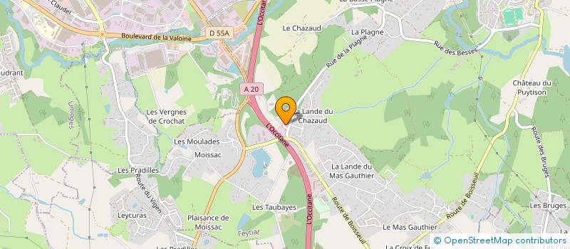 localisation de l'entreprise MARKO V.B INVEST à FEYTIAT