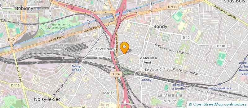 localisation de l'entreprise MARKOV à NOISY-LE-SEC