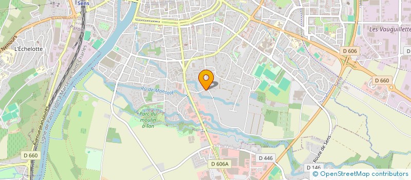 localisation de l'entreprise MARKOVIC à SENS