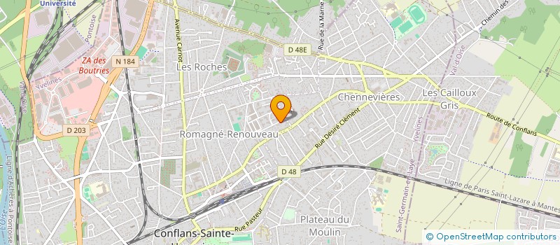 localisation de l'entreprise MARKOVSHARP  CONFLANS-SAINTE-HONORINE