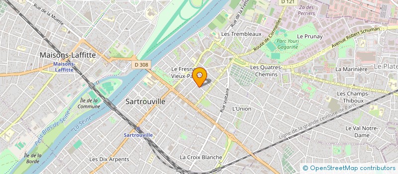 localisation de l'entreprise MARKTPLATZ ESHOP à SARTROUVILLE