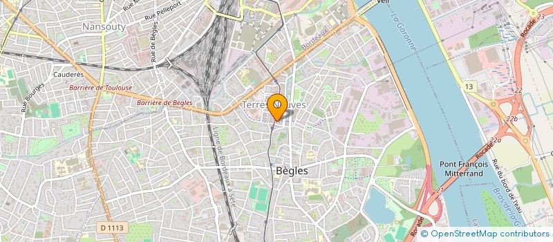 localisation de l'entreprise MARKY à BEGLES