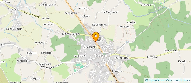 localisation de l'entreprise MARKYM  LORIENT